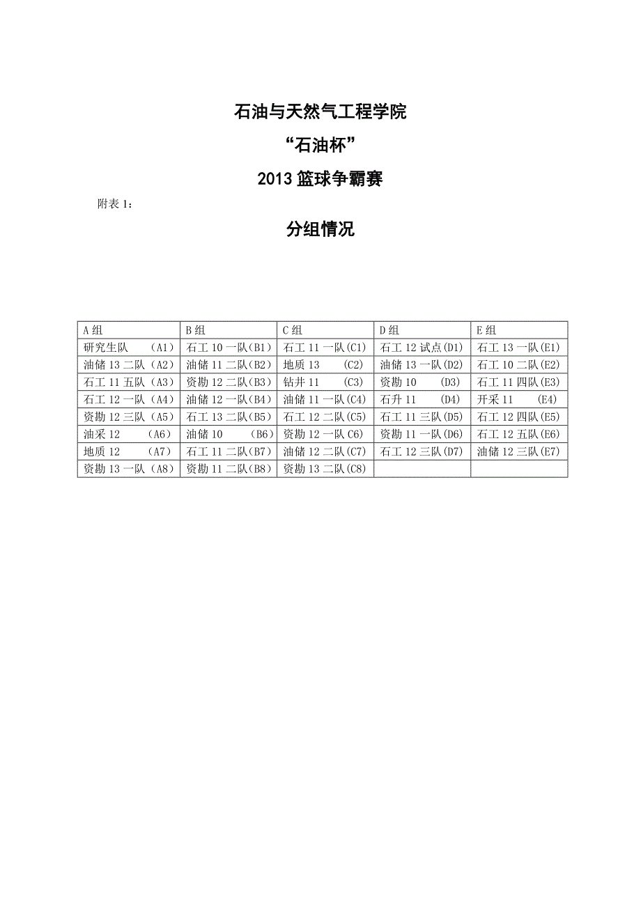 石油学院篮球争霸赛策划_第4页