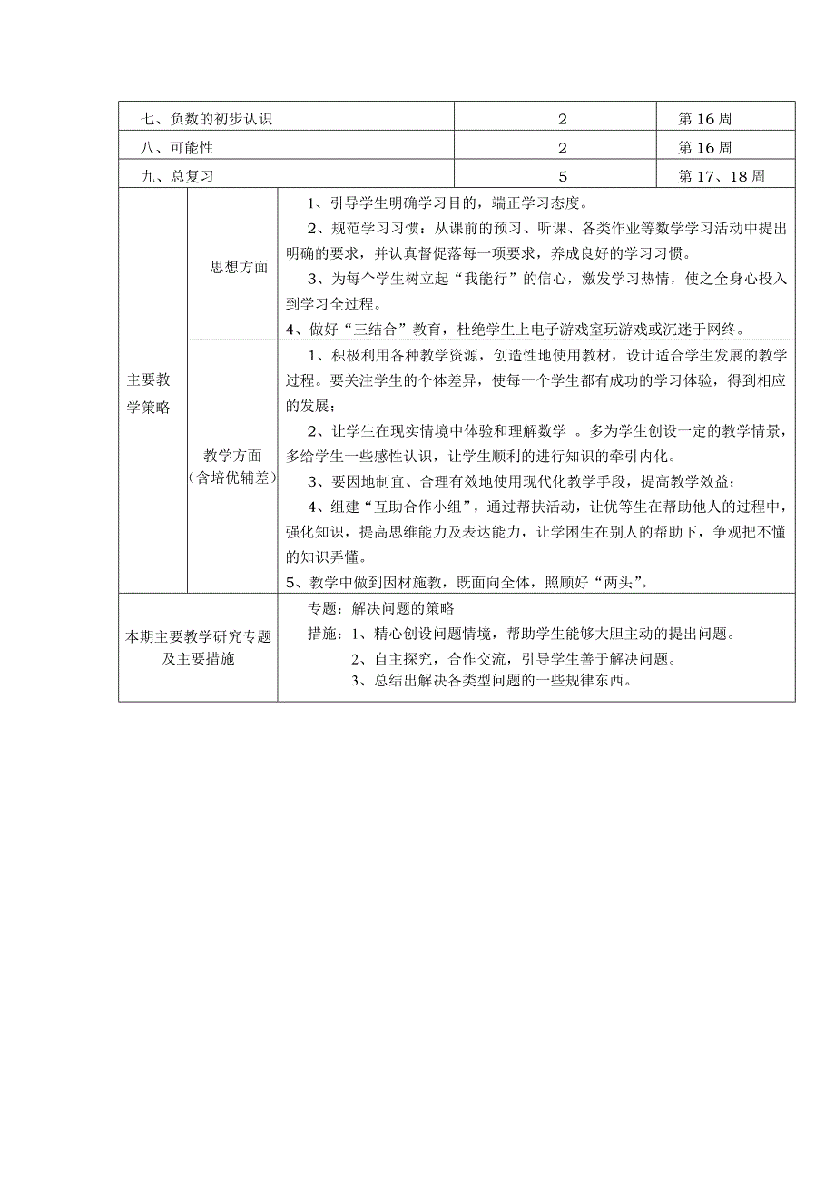 六年级上册教学计划.doc_第4页