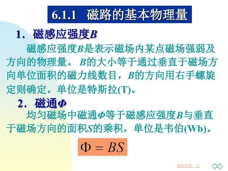 《电工技术基础》第章 磁路和变压器_第5页