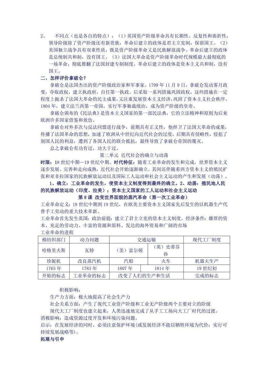 九年级历史上册前两单元复习提纲.doc_第5页