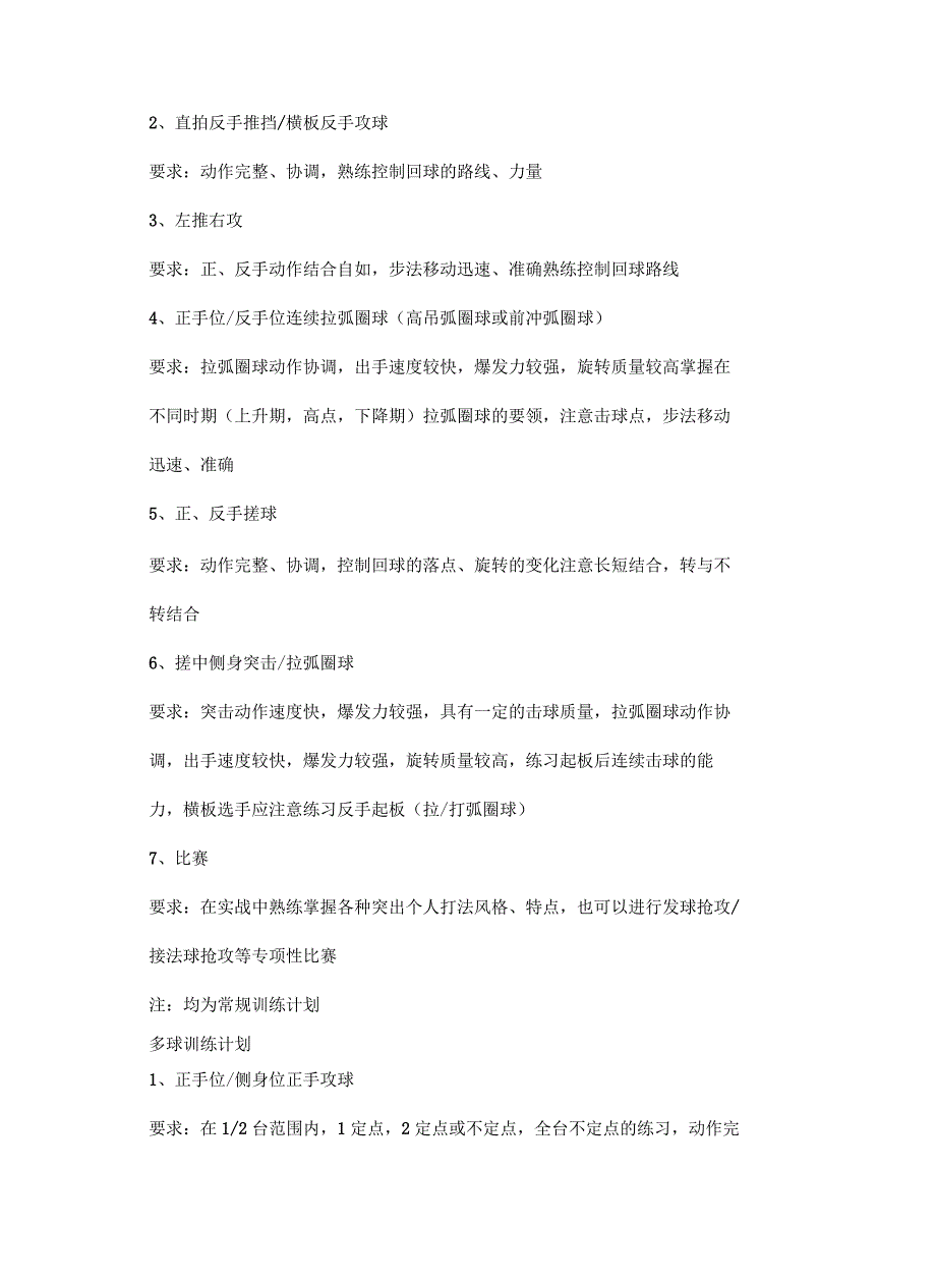 乒乓球兴趣班培训计划演示教学_第3页