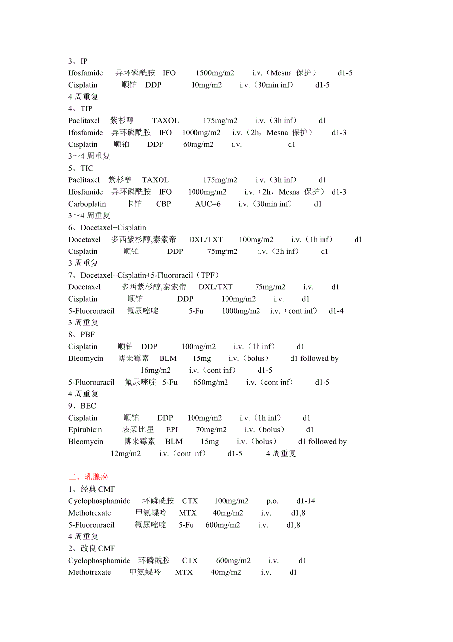 常见化疗方案.doc_第4页