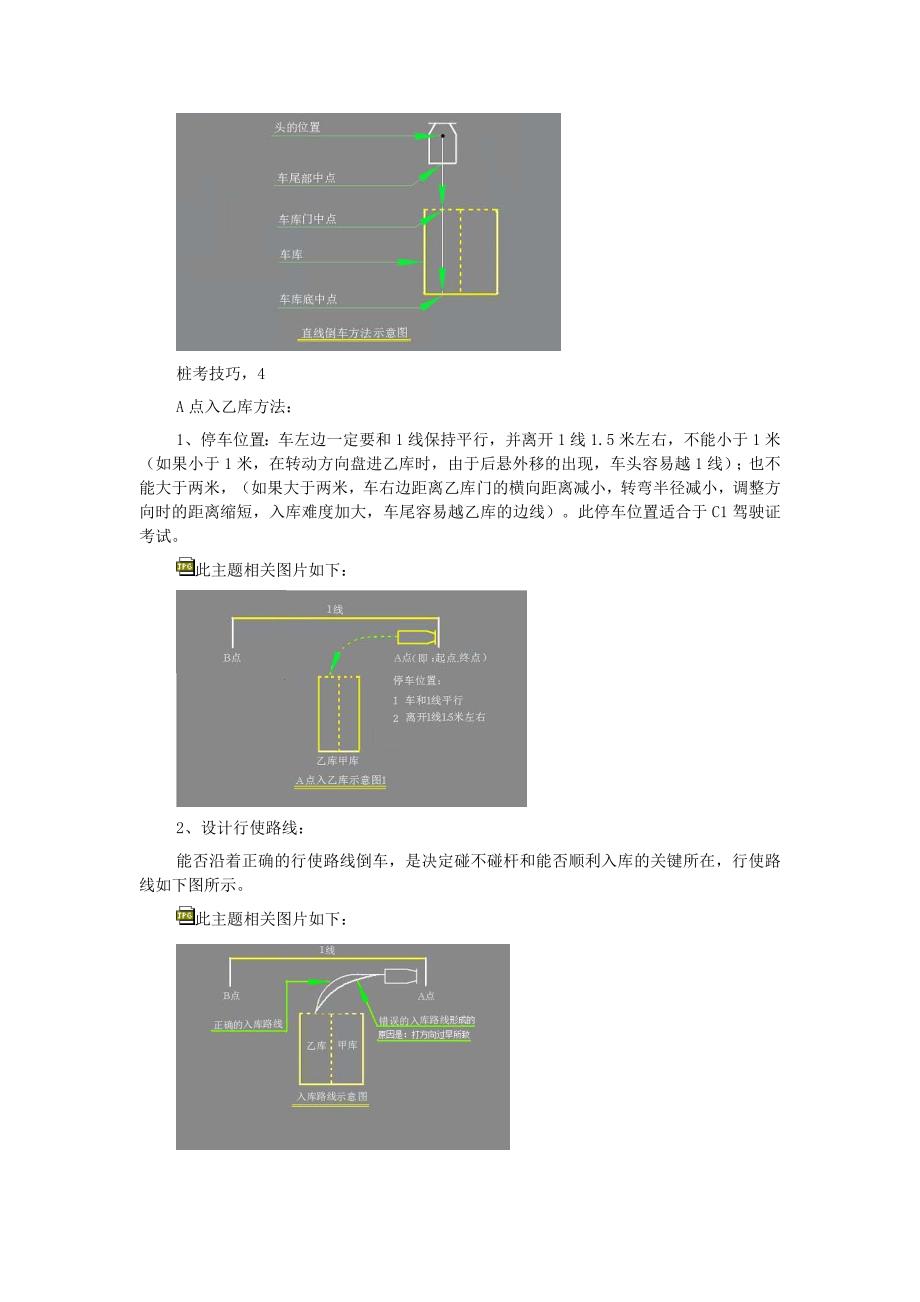 精品资料（2021-2022年收藏）驾驶证B2科目二桩考技巧(图文)_第2页