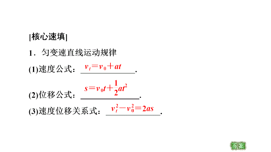 第3章 章末综合提升—2020-2021鲁科版高中物理必修一课件(共49张PPT)_第4页