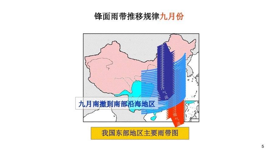 我国锋面雨带与副高课件_第5页