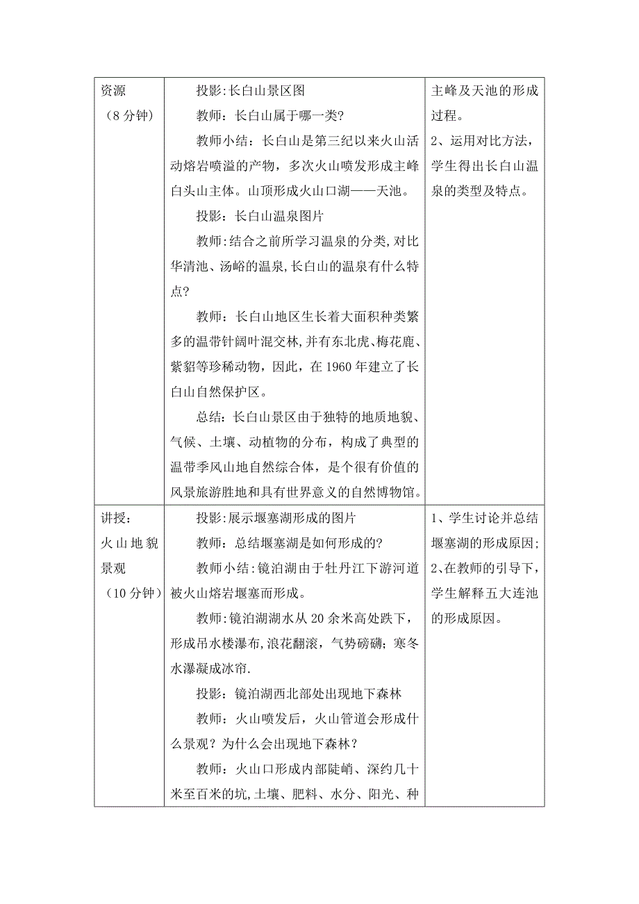 东北旅游区教学设计_第4页