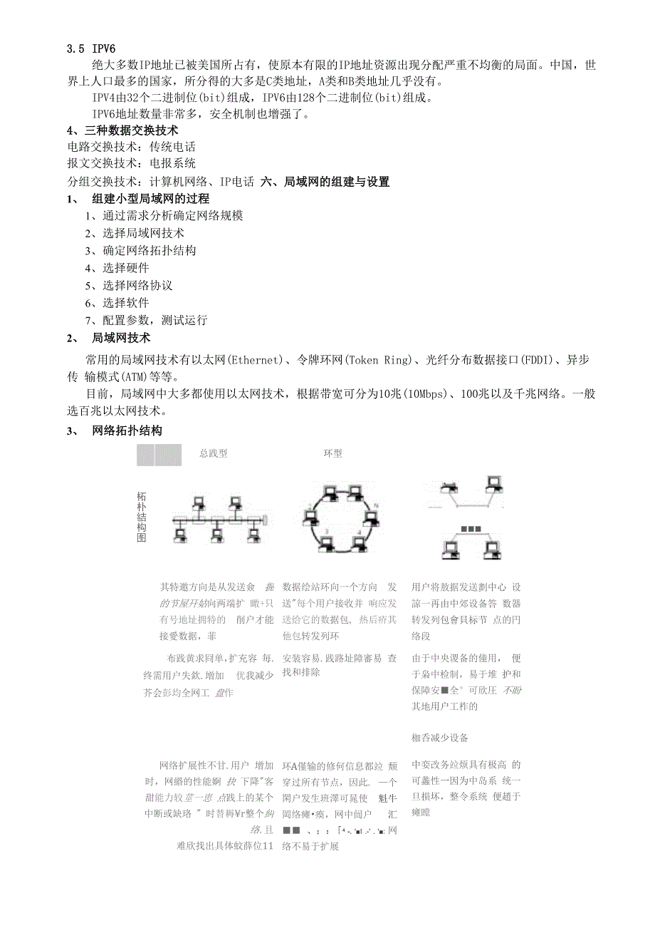 信息技术学业水平测试2010网络知识点_第4页