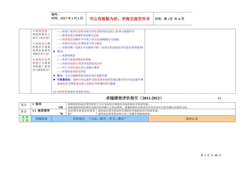 卓越绩效调研提纲_第3页