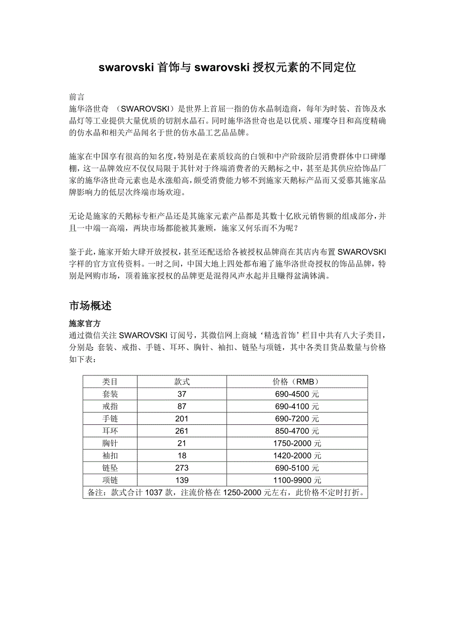 swarovski与swarovski授权元素的不同.doc_第1页