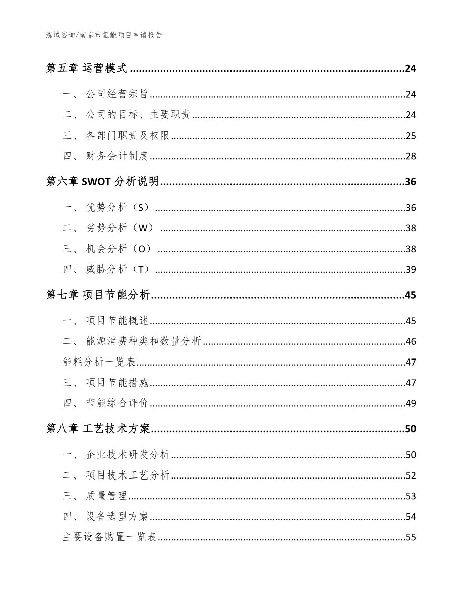 南京市氢能项目申请报告（参考模板）_第2页