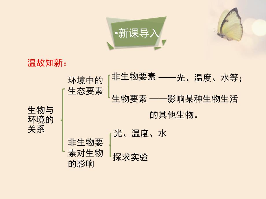 人教版初中生物七年级上册2.1生物与环境的关系第二课时优教ppt课件_第3页