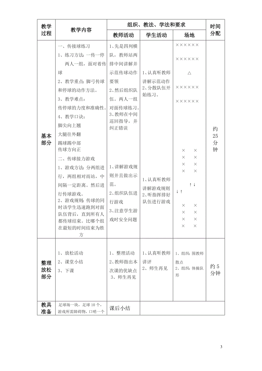 足球教学设计_第3页