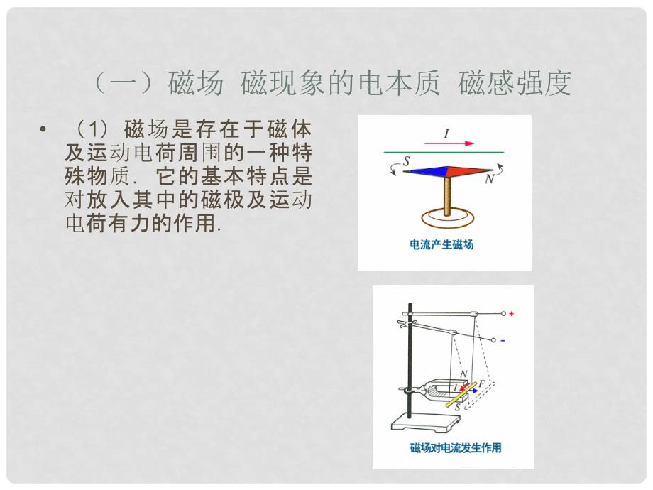 高考物理一轮总复习考点大全 第九章核心考点 磁场课件_第3页