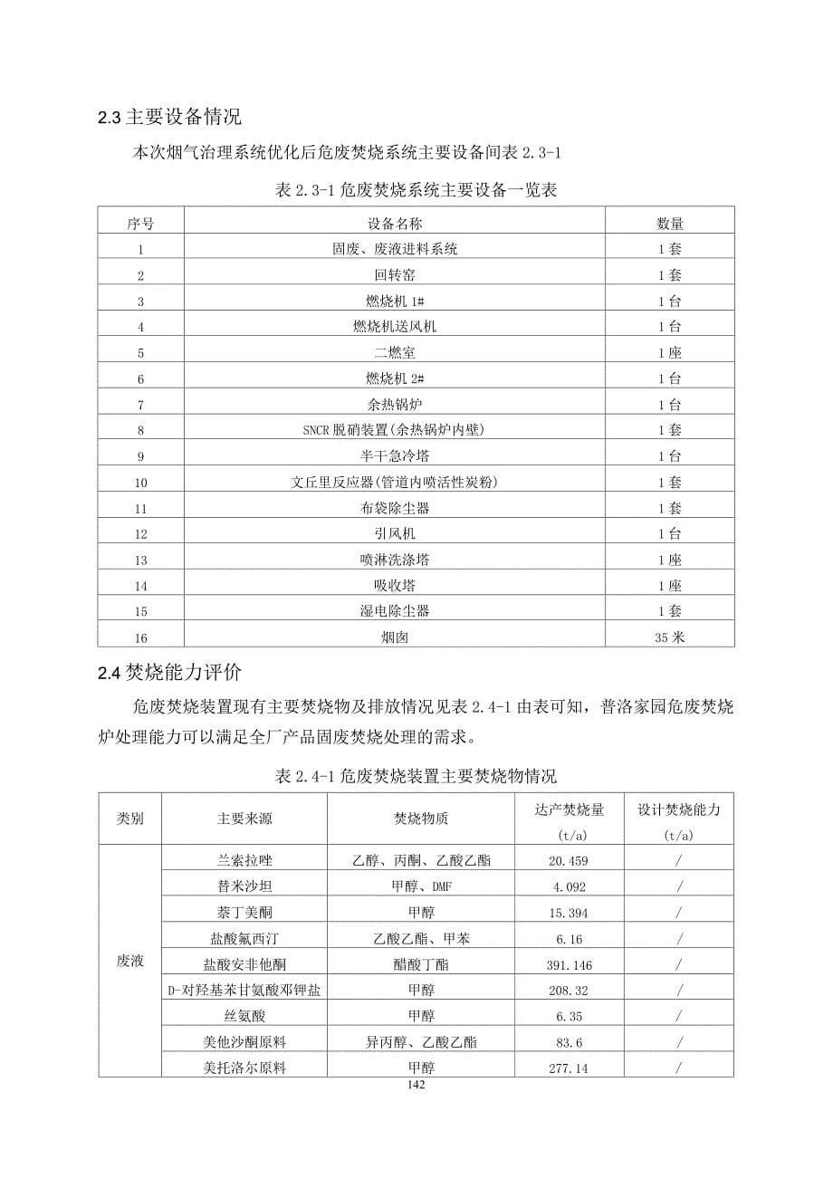 药业公司危废焚烧炉情况介绍工艺流程.docx_第5页