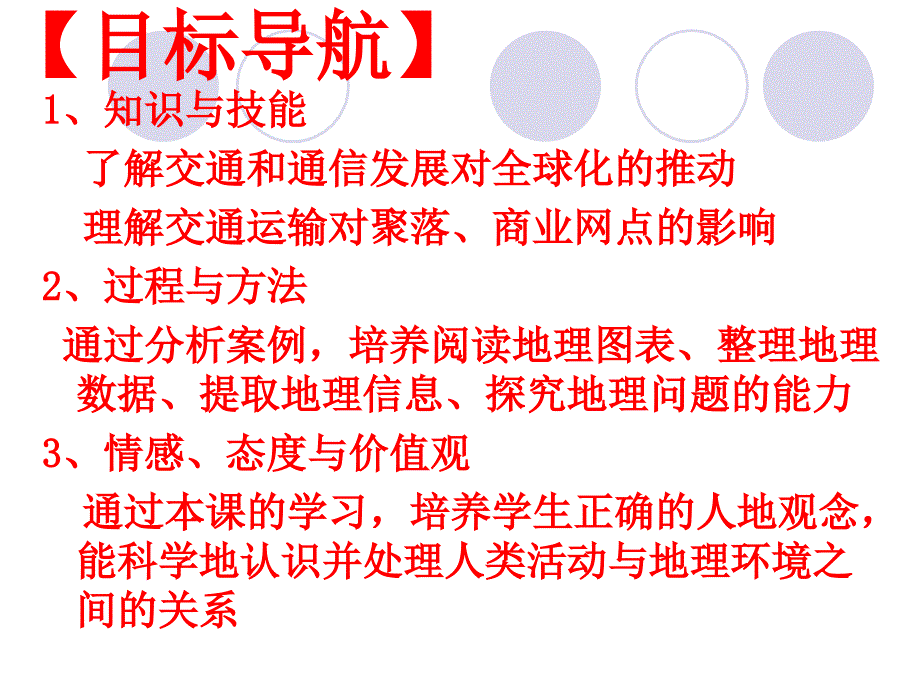 新课标鲁教版高中地理必修二第四单元第三节交通与通信发展带来的变化精品课件_第2页