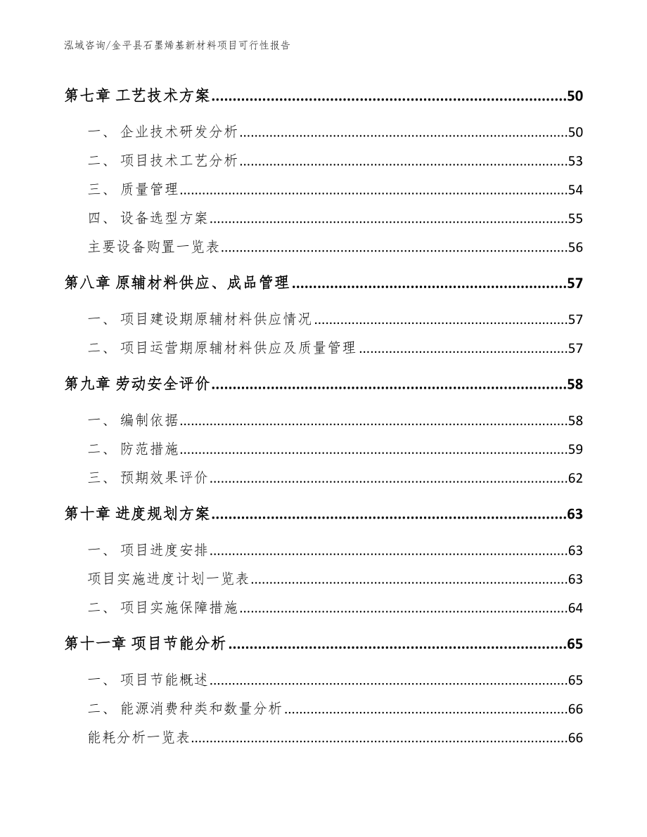 金平县石墨烯基新材料项目可行性报告【参考模板】_第4页