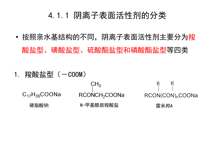 第4章阴离子表面活性剂_第4页