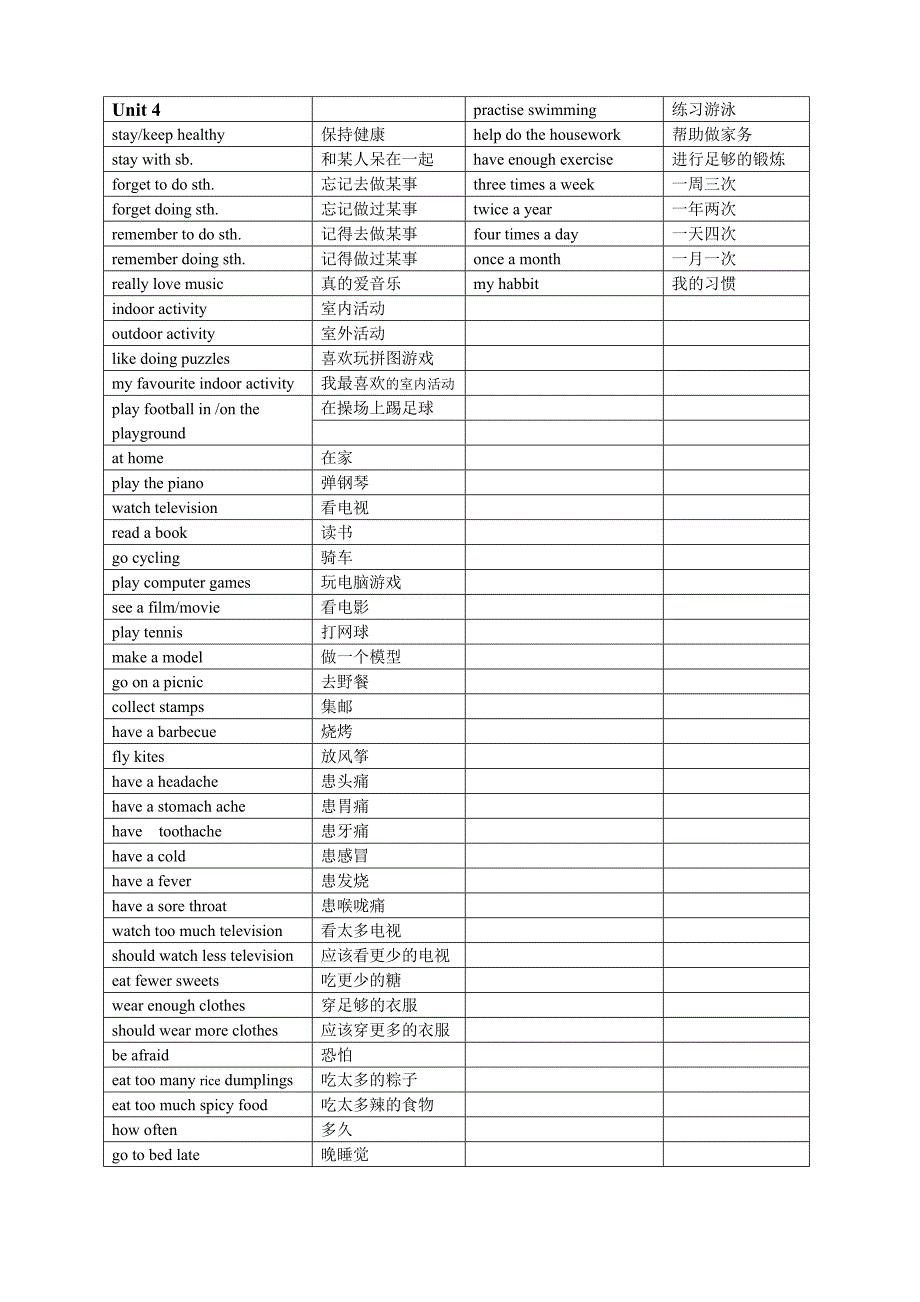 【精心整理】上海牛津英语6B重点单词及词组.doc_第4页