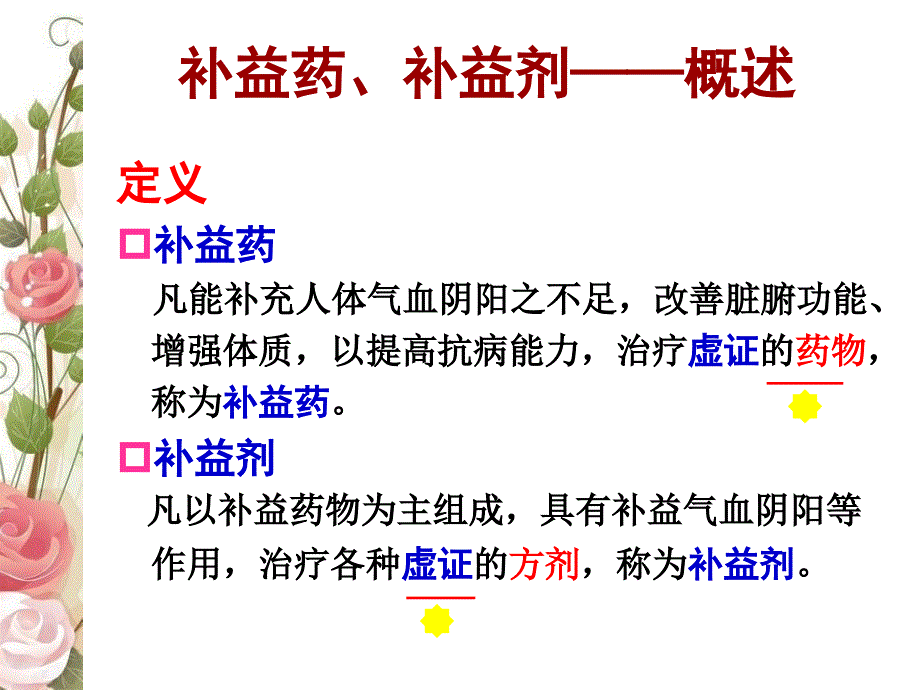 中医学课件：补益方药_第3页