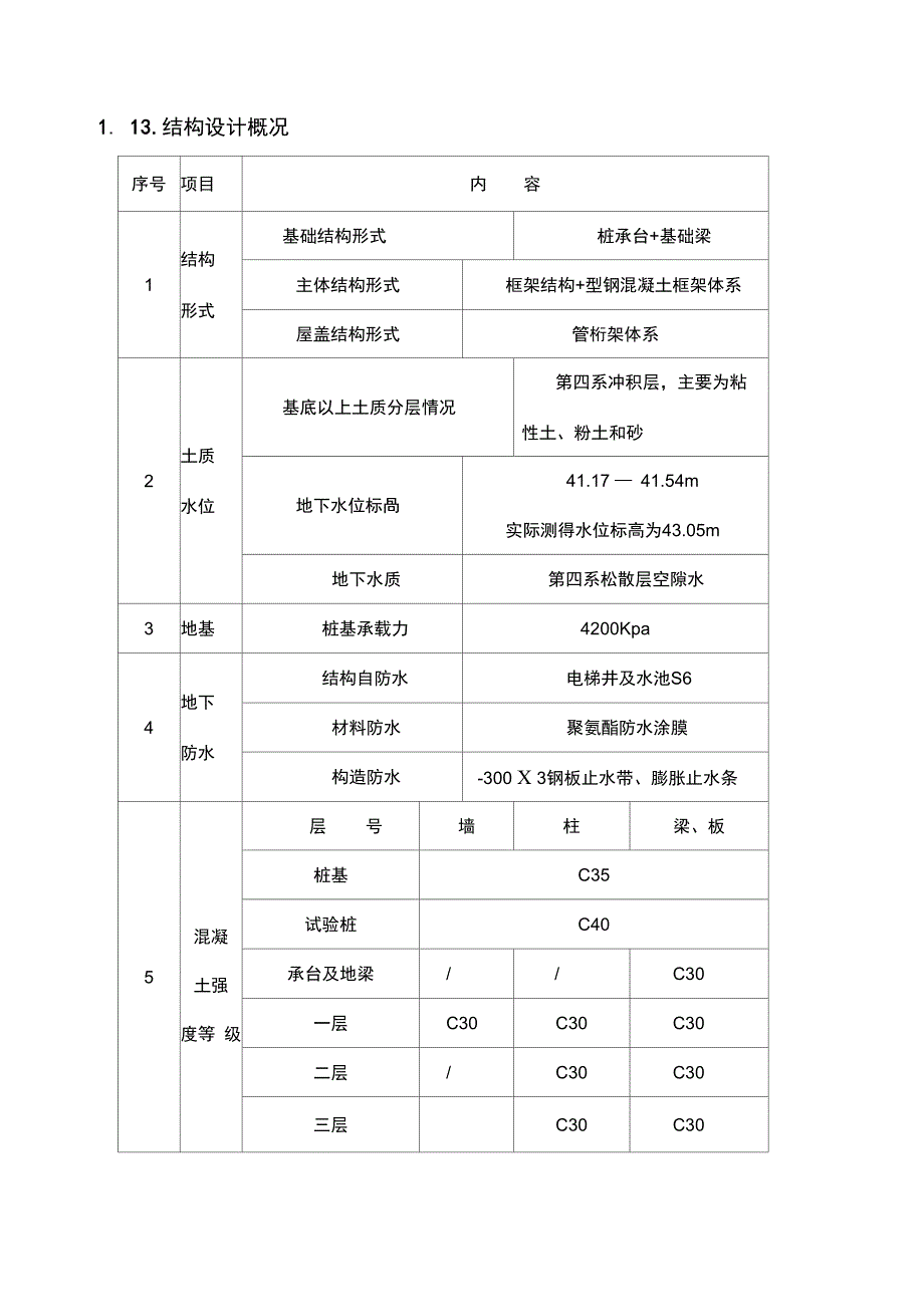 文体中心体育场土建工程施工组织设计方案_第4页