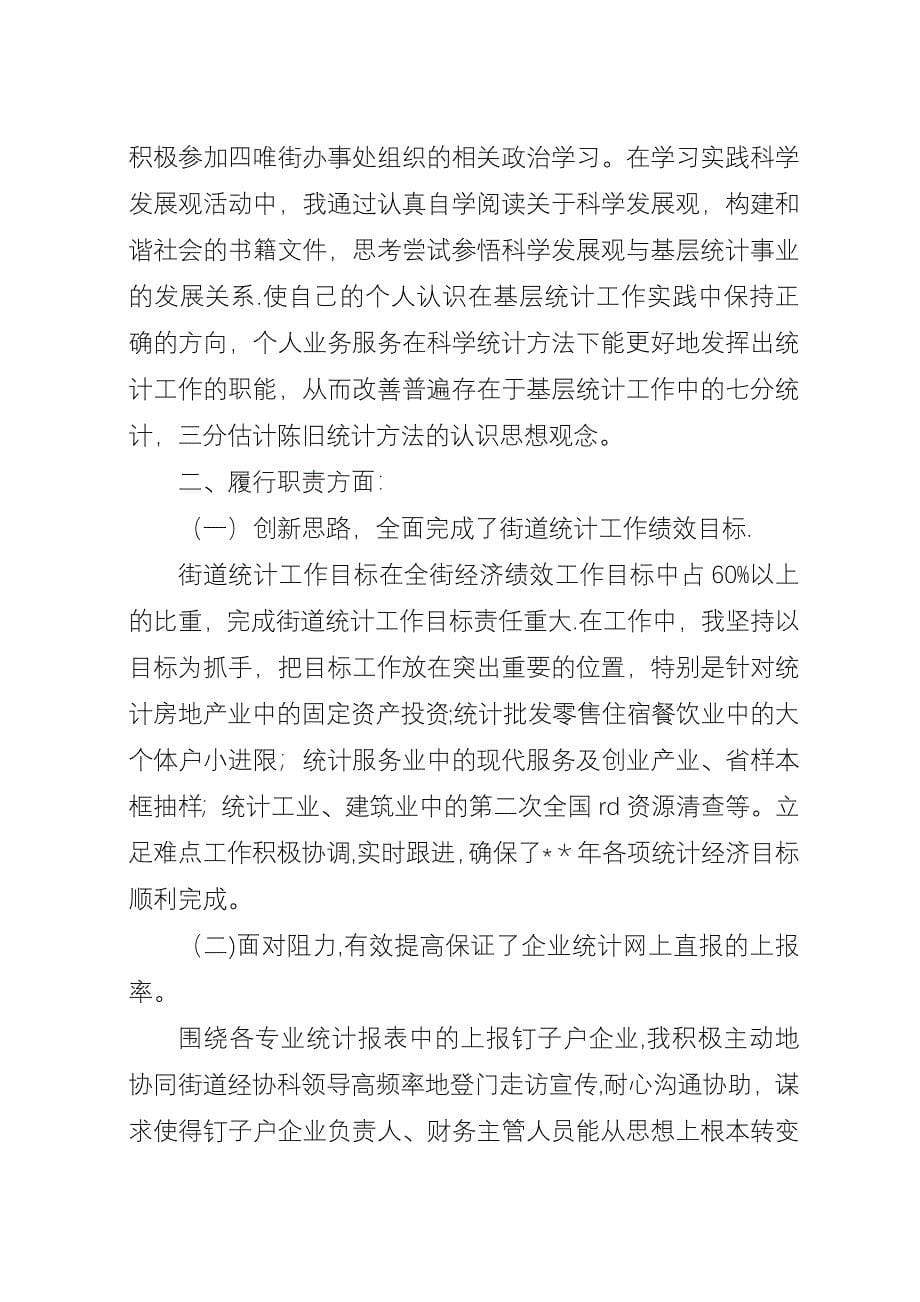 [企业统计员个人工作总结与计划].docx_第5页