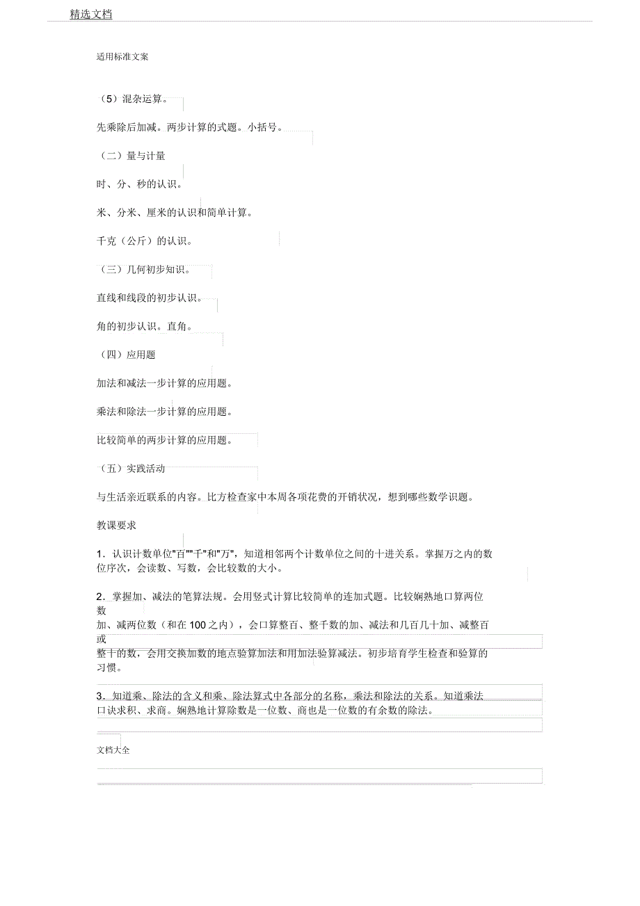 人教版小学16数学全大纲设计.docx_第3页