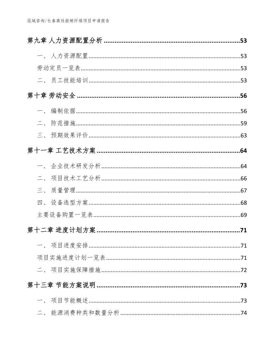 长春高性能碳纤维项目申请报告【模板范本】_第4页