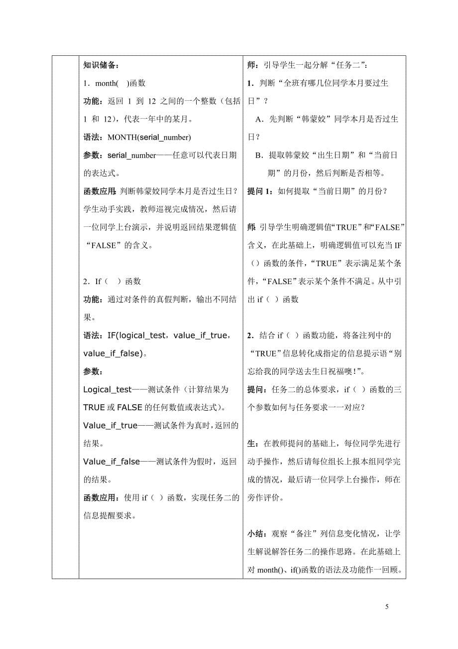 综合应用excel函数公开课教案_第5页