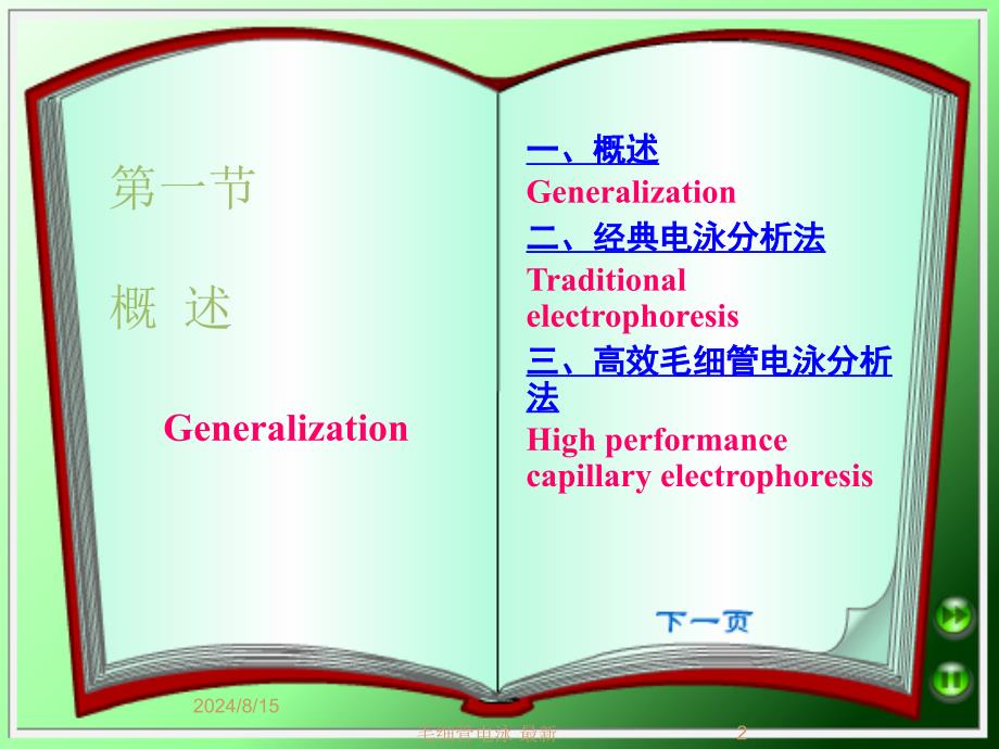 毛细管电泳 最新课件_第2页