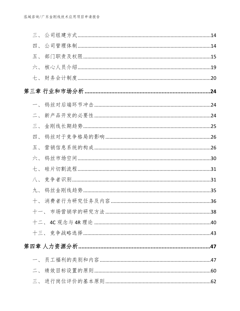 广东金刚线技术应用项目申请报告_第4页