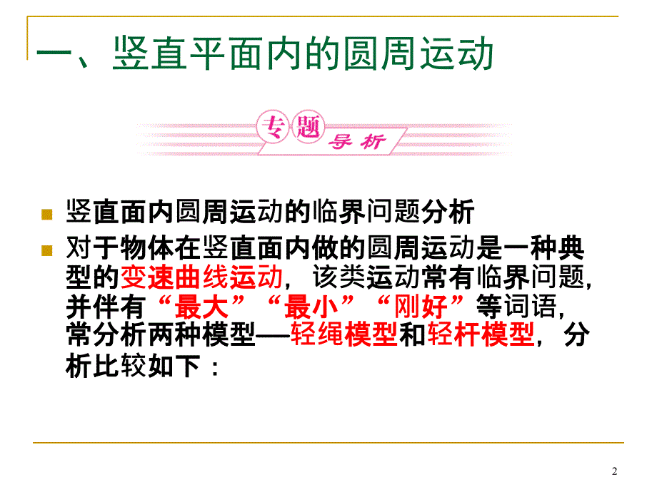 圆周运动中的临界问题.PPT_第2页