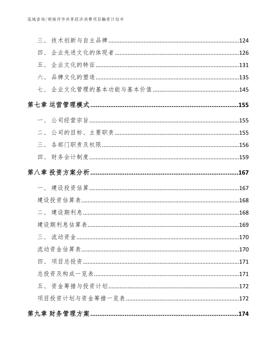 胡杨河市共享经济消费项目融资计划书_第4页