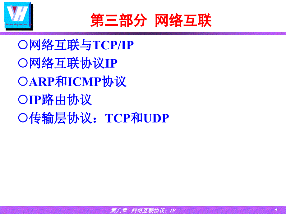 第八章 IP协议_第1页