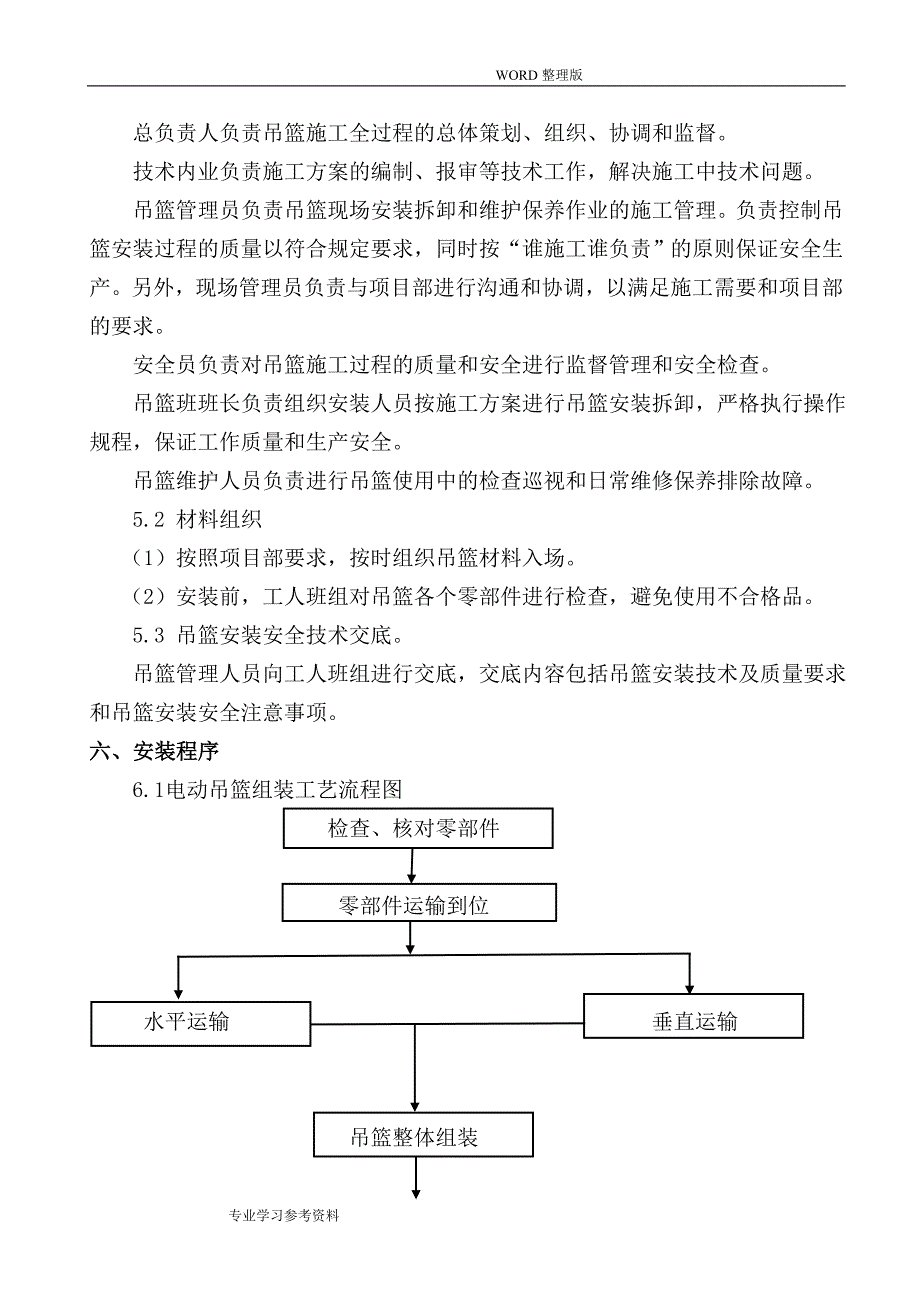 吊篮脚手架专项的施工方案设计_第5页