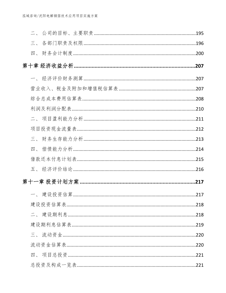 沈阳电解铜箔技术应用项目实施方案【模板范文】_第4页