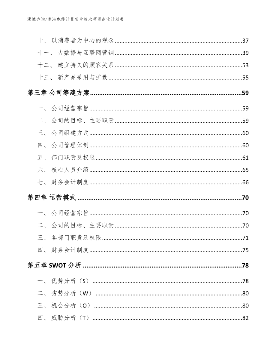 贵港电能计量芯片技术项目商业计划书_第2页