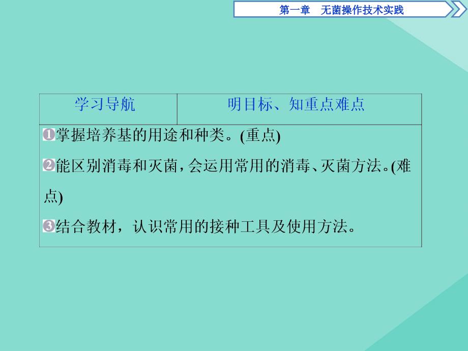 2019-2020学年高中生物 第一章 无菌操作技术实践 第一节 微生物的分离和培养 第1课时 微生物分离和培养的基本理论课件 苏教版选修1_第3页