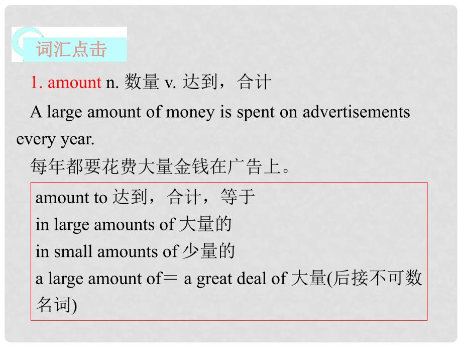 高考英语一轮复习 Module3 Interpersonal Relationships — Friendship课件 外研版选修6_第4页