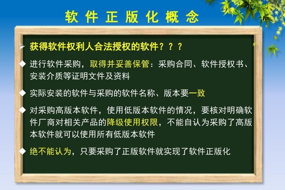 软件正版化工作常态化培训ppt主要内容_第5页