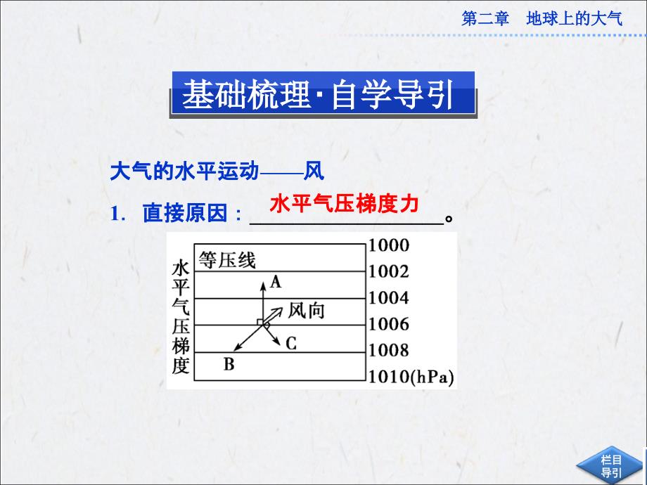 二章节时大气水平运动_第3页