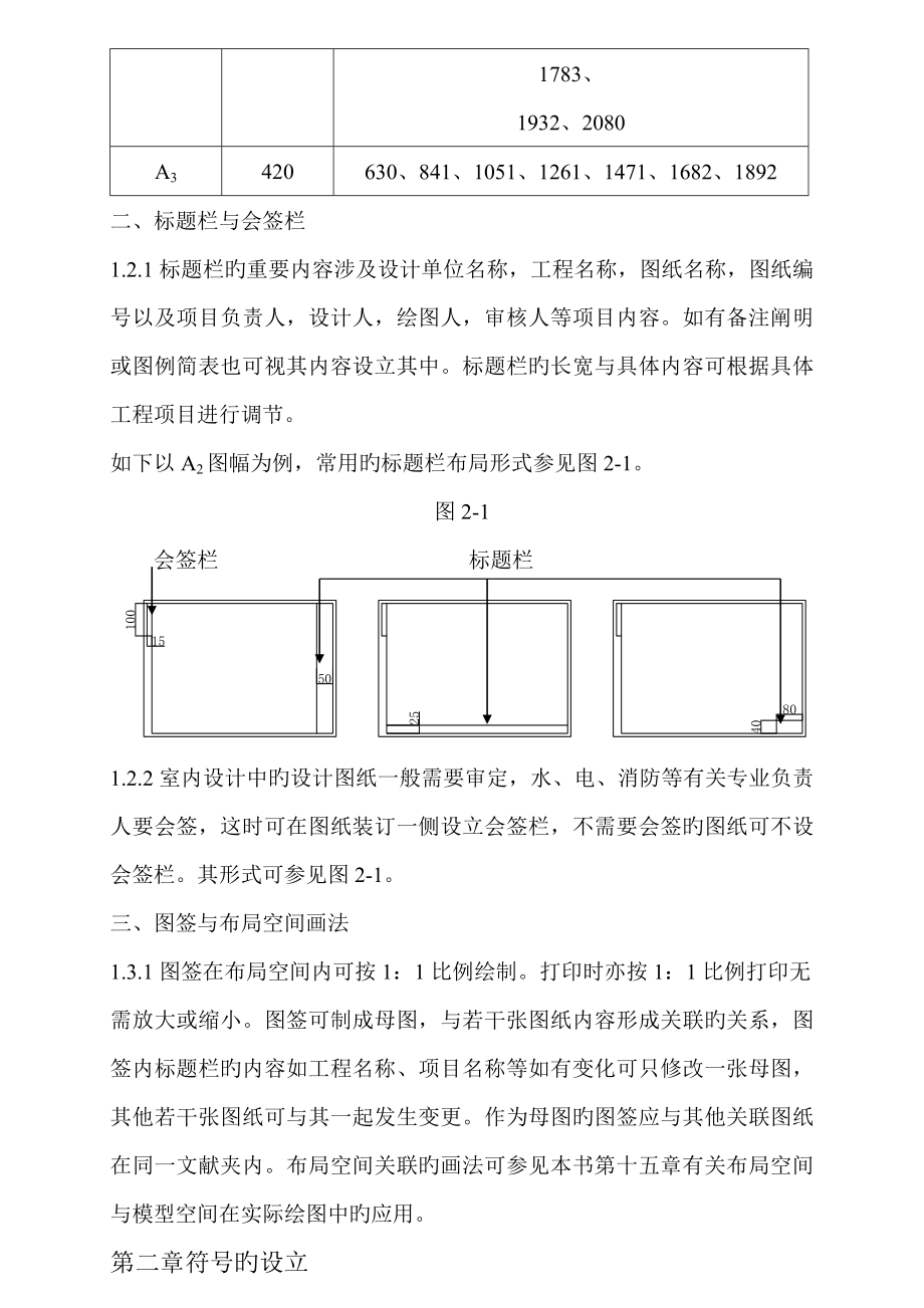 室内设计施工图设计规范_第4页