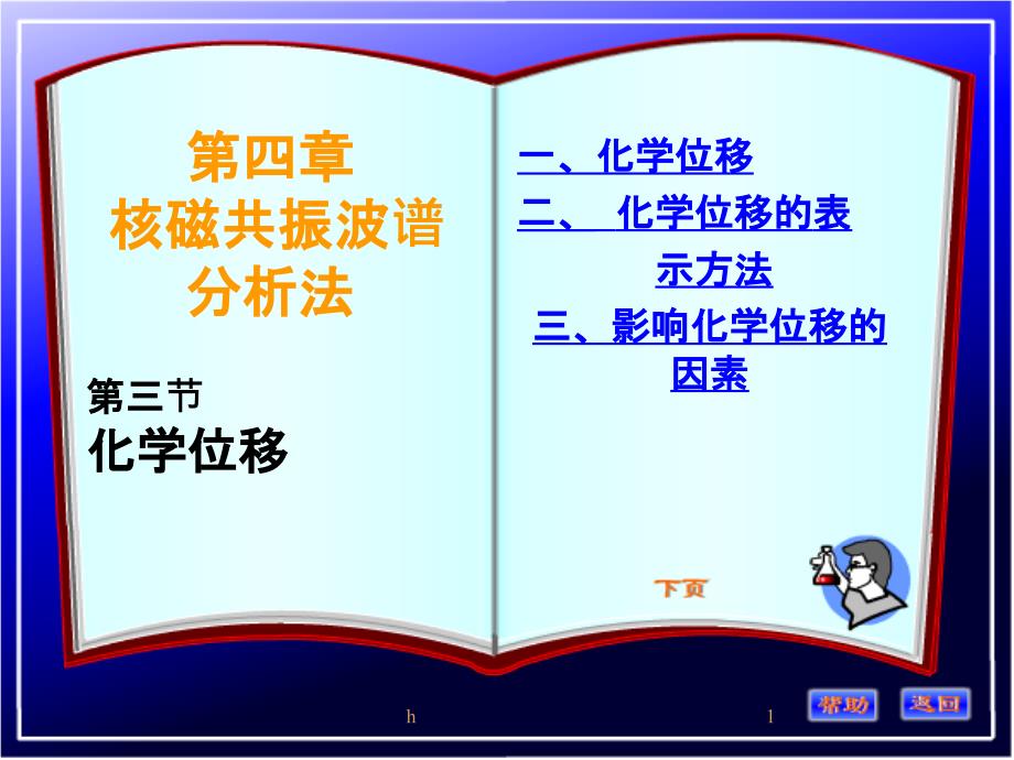 波谱分析第四章3NMR与化学位移课件_第1页