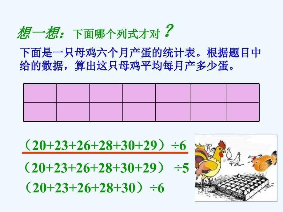 人教版三年级下册数学平均数_第5页