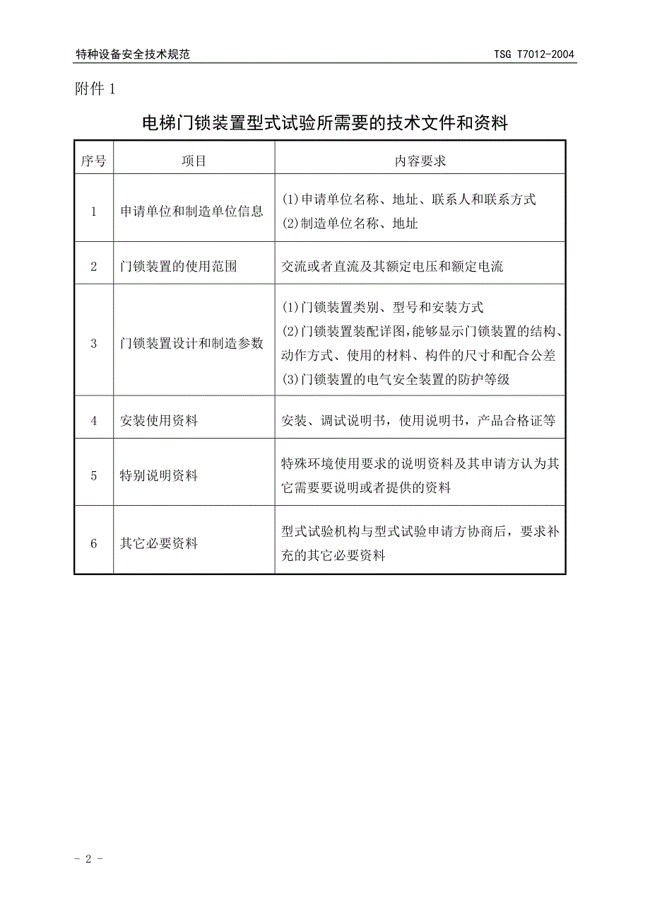 TSG T7012-05 电梯门锁装置型式试验细则.doc_第4页