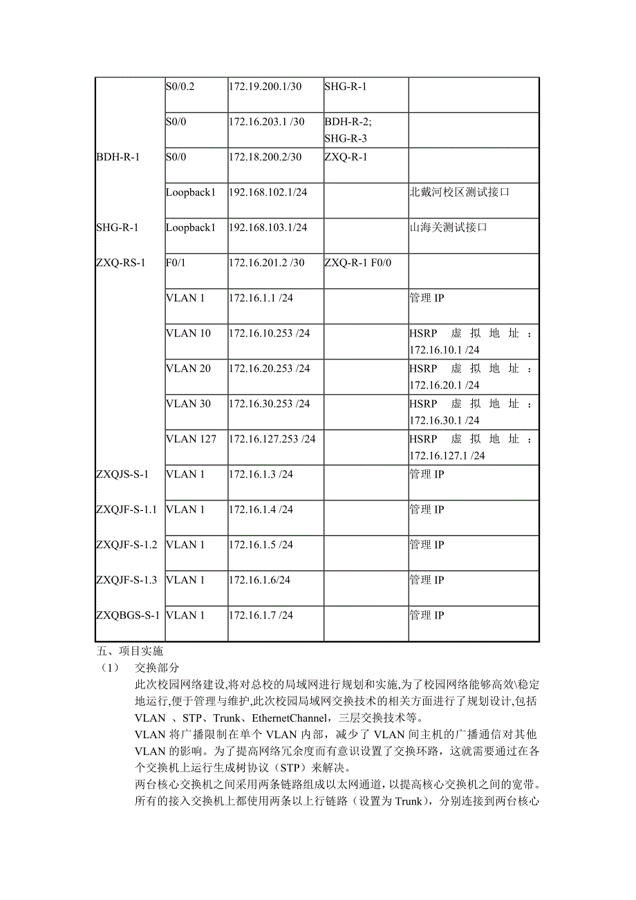 校园网络建设项目规划_第4页