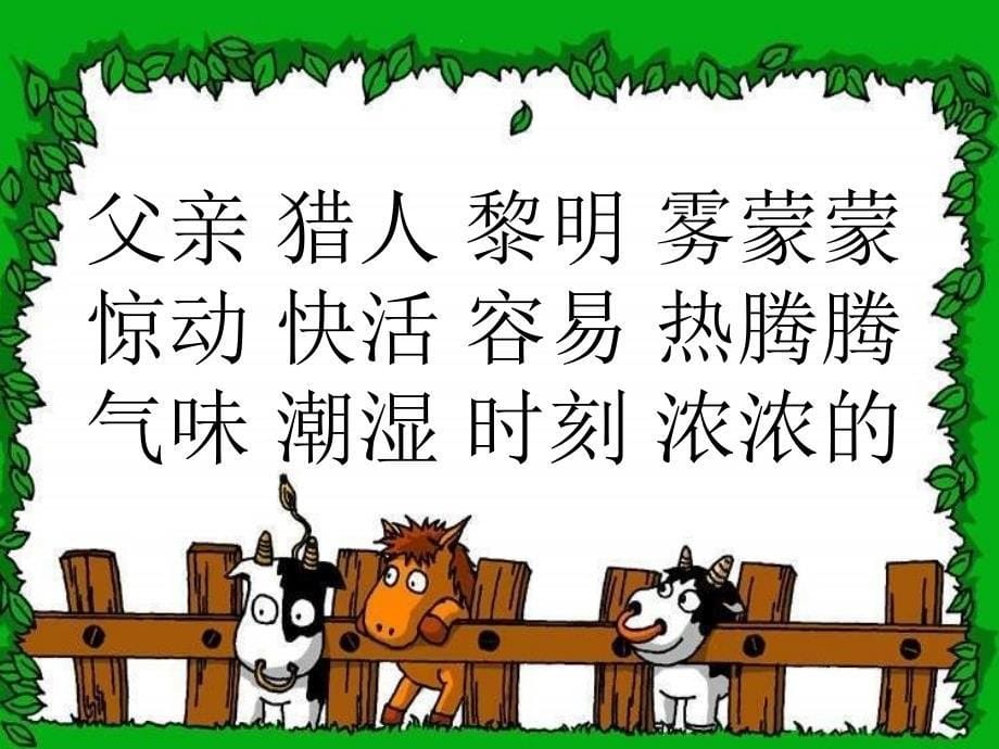 鲁教版二年级上册父亲和鸟课件3_第5页