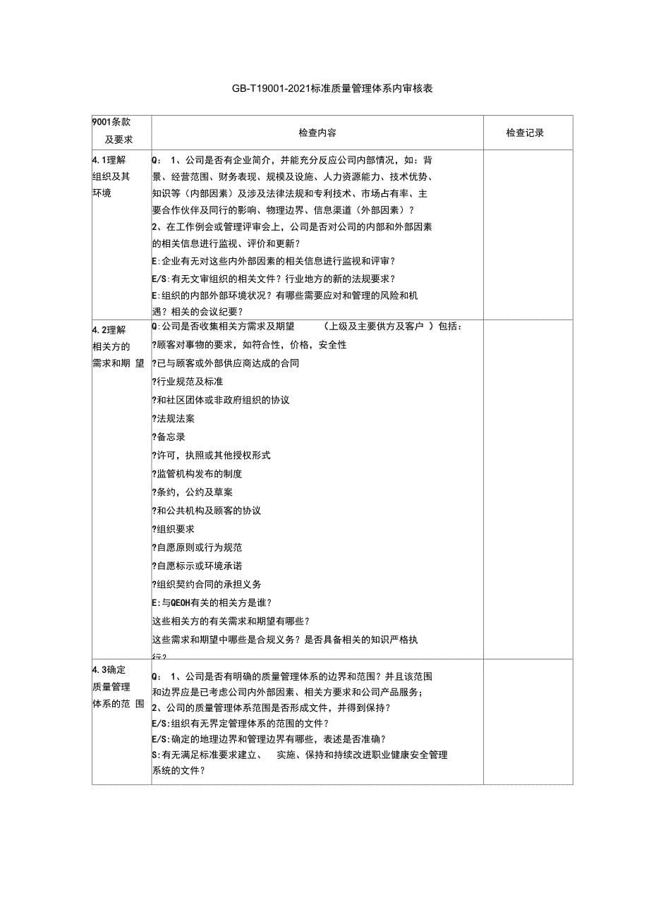 管理体系职能分配表正式版_第5页