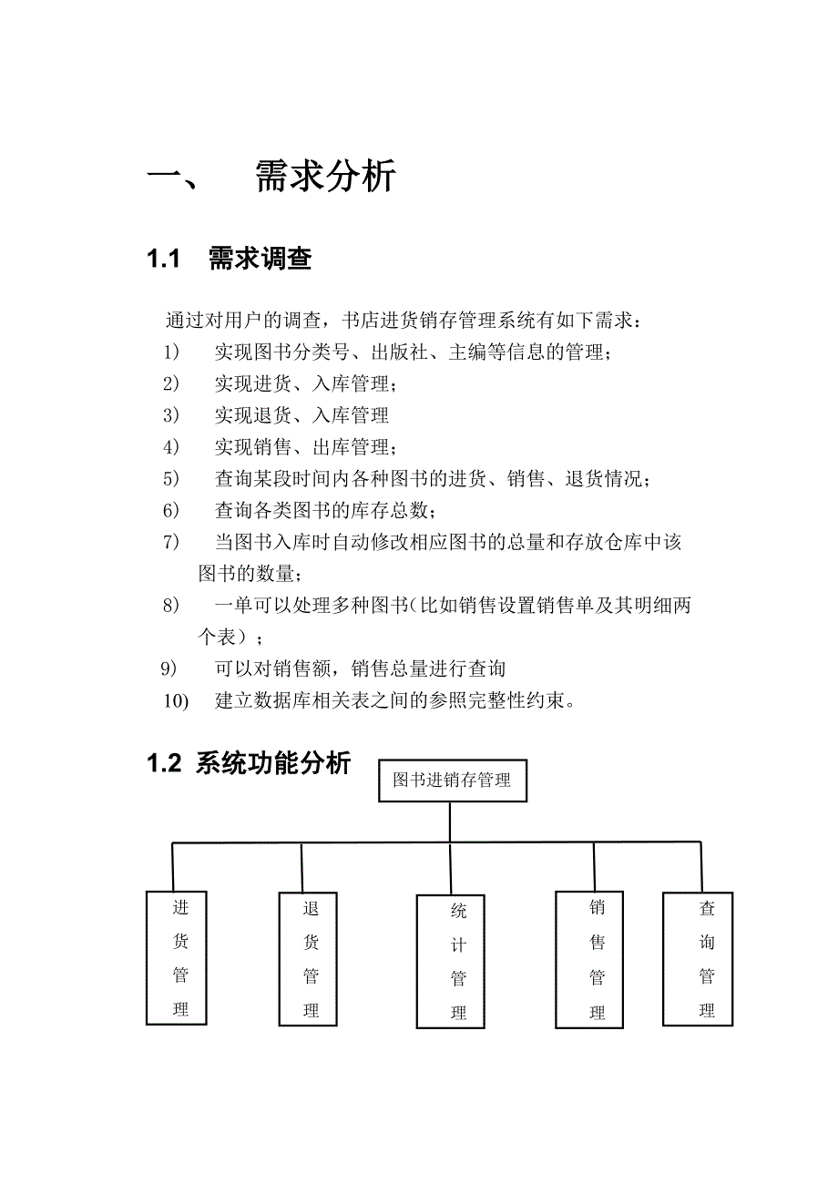 图书进销存管理的设计与实现_第1页