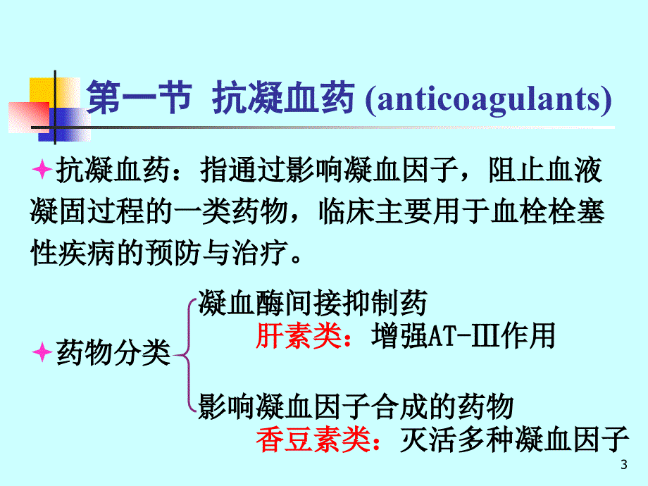 作用于血液及造血器官的药物PPT课件_第3页