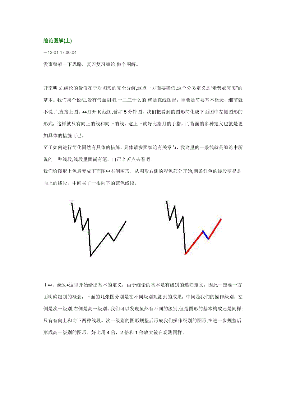 缠论图解安居上中下_第1页